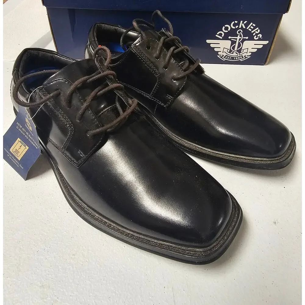NWB Dockers Men's Oxford Slip Resistance Dress Shoes size 7
